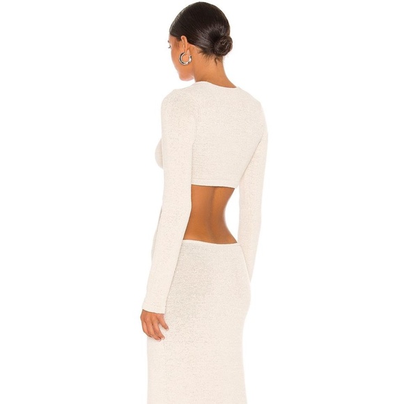 Cult Gaia Cream Maxi Dress - Picture 8 of 15